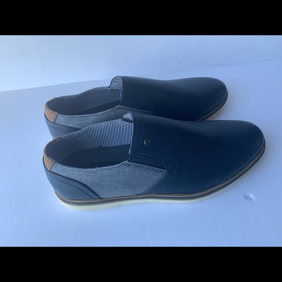 Adolpho Men  Shoes S/Luca 7 Size 8 Navy. - Picture 4 of 10